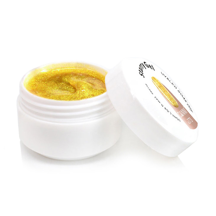 Уцінка! Глітерний гель для нігтів Canni Starry Gel Зоряний пил, 373, 15 мл
